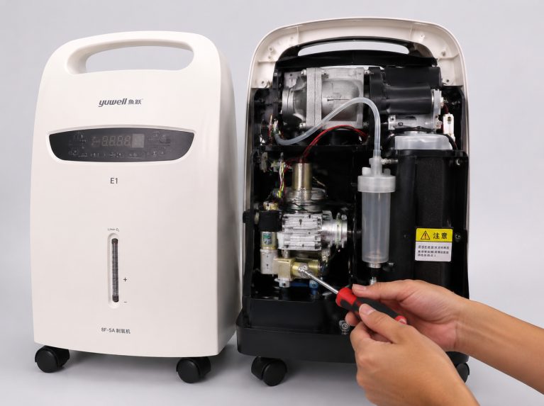 西宁鱼跃制氧机E1/E2/E3/E4故障代码维修